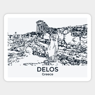Delos - Greece Magnet